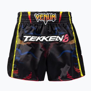 Pantaloncini da allenamento da uomo Venum x TEKKEN 8 Yoshimitsu Muay Thai black/orange