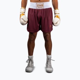 Pantaloncini da allenamento uomo Venum Classic Boxing burgundy