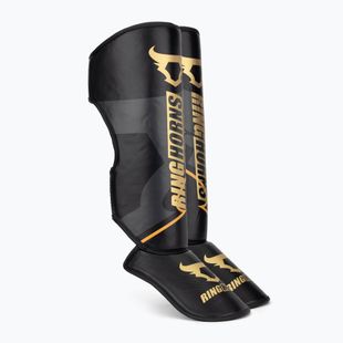 Parastinchi e parapiedi Venum Ringhorns Charger Shin black/gold