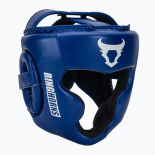 Casco da boxe Venum Ringhorns Charger Headgear navy blue/red