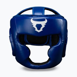 Casco da boxe Venum Ringhorns Charger Headgear navy blue/red