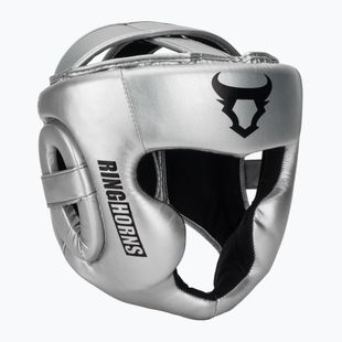Casco da boxe Venum Ringhorns Charger Headgear silver/black