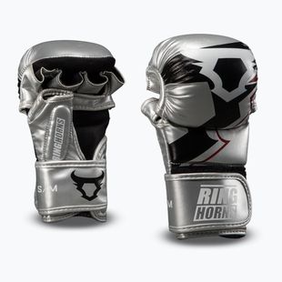 Guantoni da boxe Venum Ringhorns Charger Boxing silver/black