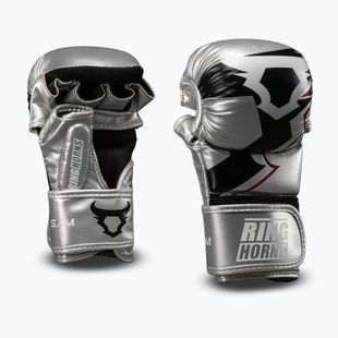 Guanti da sparring Venum Ringhorns Charger silver/black