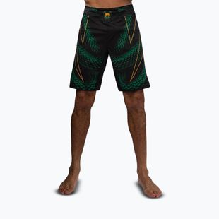 Pantaloncini da allenamento da uomo Venum Matupa Fightshorts black/green/gold