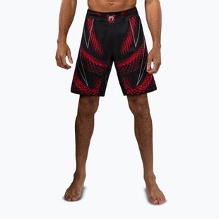 Pantaloncini da allenamento da uomo Venum Matupa Fightshorts black/red/silver