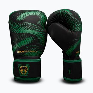 Guantoni da boxe Venum Matupa Boxing black/green/gold