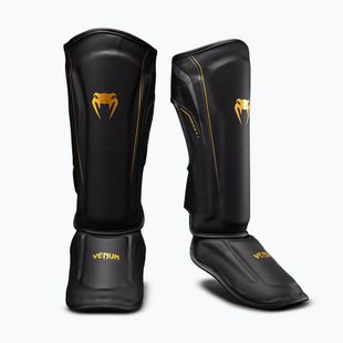 Parastinchi e protezioni per i piedi Venum Streamline Shin black/gold