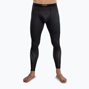 Leggings da allenamento uomo Venum Streamline Spats black/gold