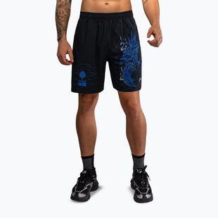 Pantaloncini da allenamento uomo Venum Thunder Dragon Training Black/Royal Blue