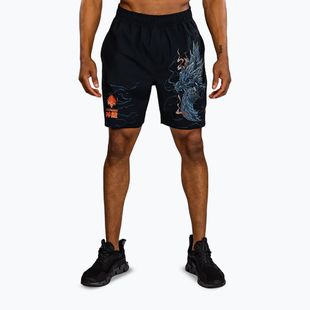 Pantaloncini da allenamento uomo Venum Thunder Dragon Training Black/Grey/Copper