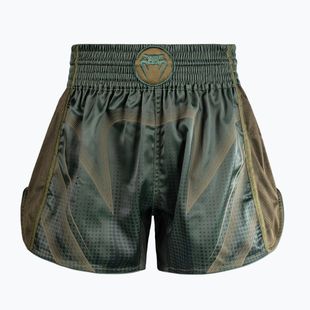 Pantaloncini da allenamento Venum Stealth Muay Thai Khaki/Dark Green