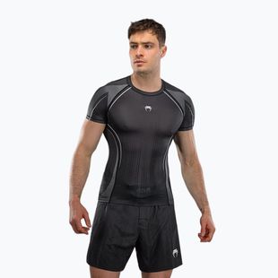 Rashguard da uomo Venum Stealth Rashguard black/white