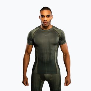 Rashguard da uomo Venum Stealth Rashguard khaki/dark green