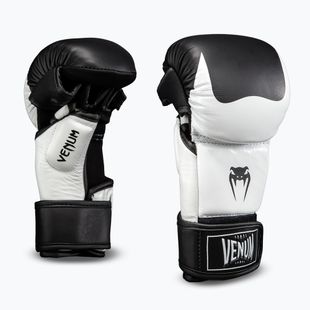 Guantoni MMA Venum Attack 2.0 Sparring Leather black/white