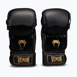 Guantoni MMA Venum Attack 2.0 Sparring Leather black/gold