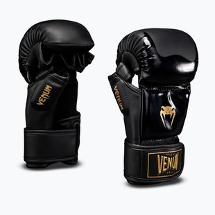 Guantoni da allenamento Venum Attack 2.0 Sparring black/gold