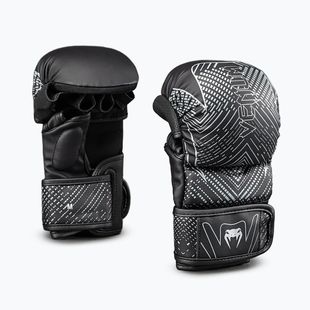 Guantoni da allenamento Venum Midnight Fury Sparring black/grey/silver