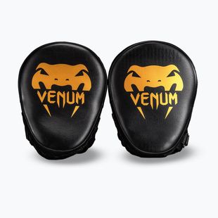 Parabordi da allenamento Venum Light Focus Mitts black/gold