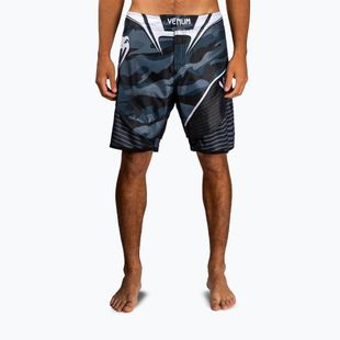 Pantaloncini da allenamento uomo Venum Camo Hero Fight dark navy/blue