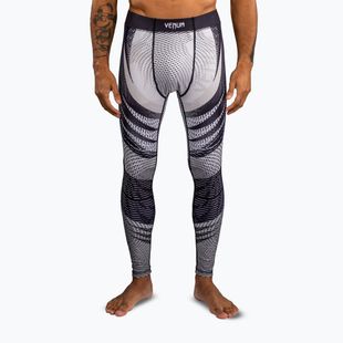 Leggings da allenamento uomo Venum Galactic 3.0 Spats off white/black