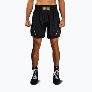 Pantaloncini da allenamento uomo Venum G-Core Boxing black/gold