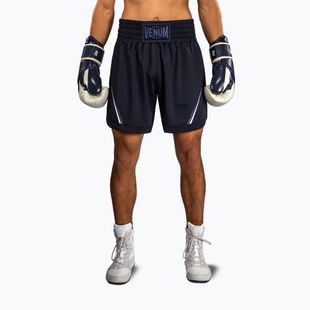 Pantaloncini da allenamento uomo Venum G-Core Boxing navy blue/white