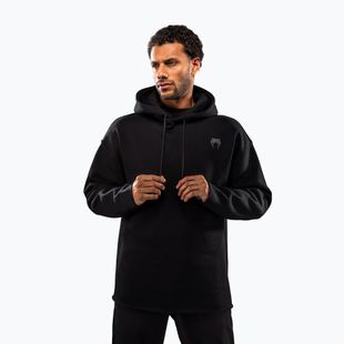 Felpa da uomo Venum Divide Winter Hoodie black