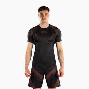 Rashguard da uomo Venum No-Gi 6.0 Rashguard black/brown