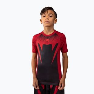 Rashguard per bambini Venum Attack Rashguard SS black/red