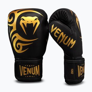 Guantoni da boxe Venum Mike Tyson Replica Boxing black/gold