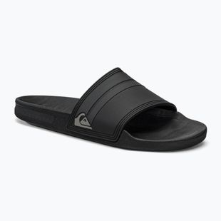 Quiksilver Rivi Slide nero/nero/grigio infradito da uomo