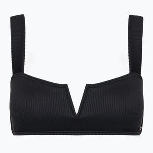 ROXY Love The Coco V - top del costume da bagno antracite