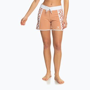 Pantaloncini da bagno da donna ROXY Scatola di fiori di sughero stampata da 5 pollici
