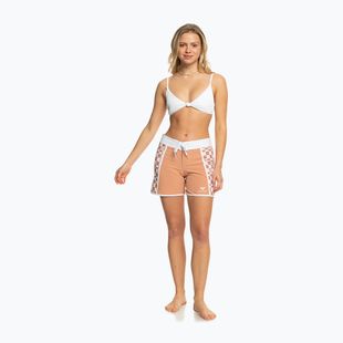 Pantaloncini da bagno da donna ROXY Scatola di fiori di sughero stampata da 5 pollici