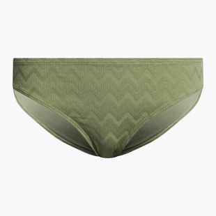 ROXY Current Coolness Slip del costume da bagno hipster verde loden