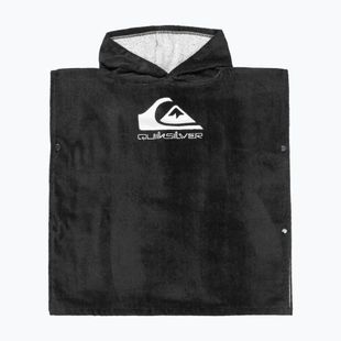 Quiksilver Hoody Towel Boy poncho bambino nero