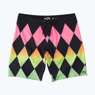 Pantaloncini da bagno Billabong Sundays Airlite neon da uomo