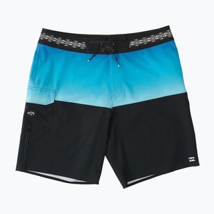 Pantaloncini da bagno Billabong Fifty50 Pro da uomo, blu neon