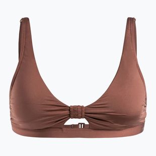 Top del costume da bagno ROXY Silky Island root beer