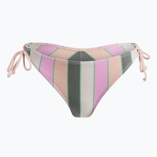 ROXY Vista Stripe Tie Side slip del costume da bagno verde agave molto vista stripe