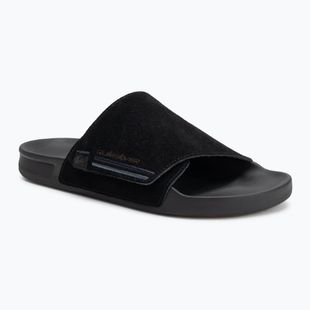 Quiksilver Rivi Suede infradito uomo nero 1