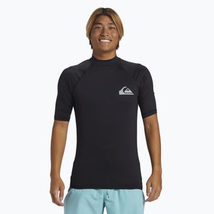 Camicia da bagno Quiksilver Everyday UPF50 nera da uomo