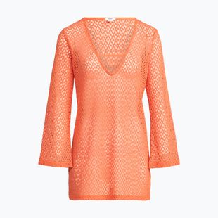 Abito Roxy Love Coastline Beach donna con scollo a V, albicocca brandy