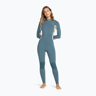 Muta ROXY da donna 4/3 mm Swell Series Back Zip GBS starglazer