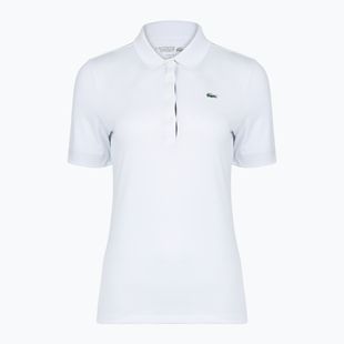 Polo Lacoste donna PF5179 bianco/blu scuro