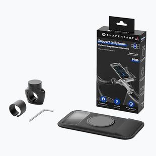 Supporto per bicicletta con custodia per telefono Shapeheart Pro