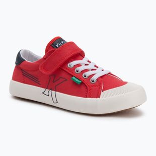Scarpe da bambino Kickers Kickgoldi rosso