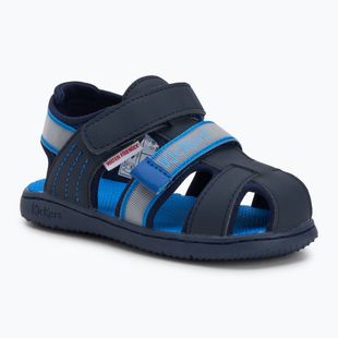 Kickers Kickbeachou, sandali per bambini, navy