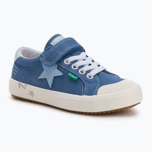 Scarpe da ginnastica per bambini Kickers Kickgoldi blu etoile
